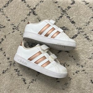 EUC Rose Gold Kid Adidas